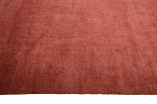 Close-up detail of New Persian Gabbeh rug from Iran / Persia showing Wool weave