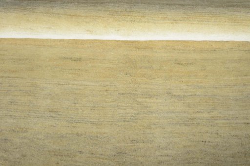 Full view of New Persian Gabbeh rug from Iran / Persia, 203 × 150 cm in Beige tones