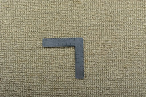 Close-up detail of New Persian Gabbeh rug from Iran / Persia showing Wool weave