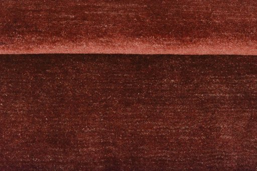 Full view of New Persian Gabbeh rug from Iran / Persia, 200 × 85 cm in Red tones