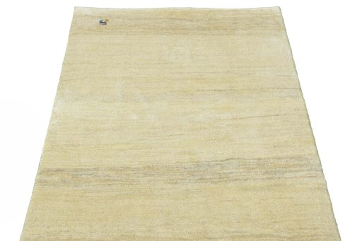 Surface texture of New Persian Gabbeh rug with natural Wool and intricate pattern