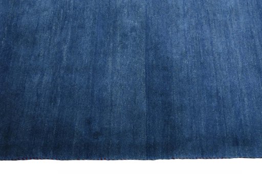 Close-up detail of New Persian Gabbeh rug from Iran / Persia showing Wool weave