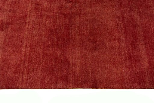 Close-up detail of New Persian Gabbeh rug from Iran / Persia showing Wool weave