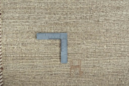 Close-up detail of New Persian Gabbeh rug from Iran / Persia showing Wool weave
