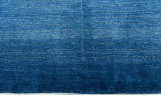Central medallion detail of New Persian Gabbeh rug from Iran / Persia