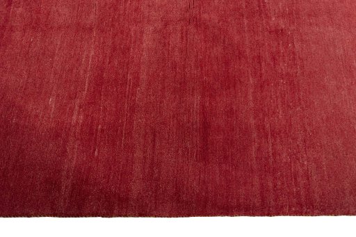 Close-up detail of New Persian Gabbeh rug from Iran / Persia showing Wool weave