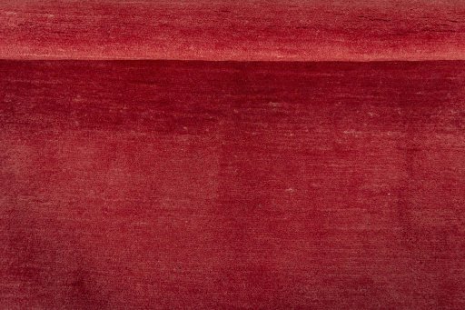 Full view of New Persian Gabbeh rug from Iran / Persia, 205 × 149 cm in Red tones