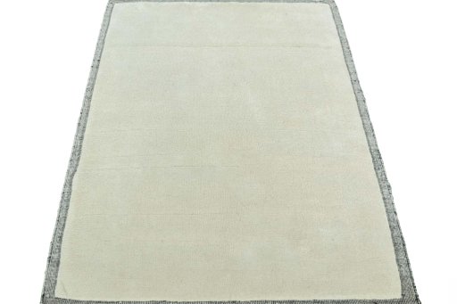 Surface texture of New Persian Gabbeh rug with natural Wool and intricate pattern