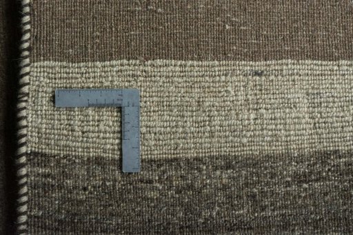 Close-up detail of New Persian Gabbeh rug from Iran / Persia showing Wool weave
