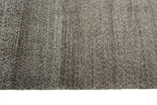 Close-up detail of New Persian Gabbeh rug from Iran / Persia showing Wool weave
