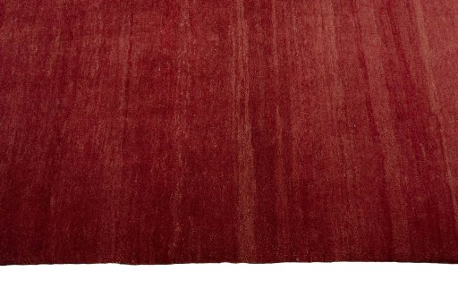Close-up detail of New Persian Gabbeh rug from Iran / Persia showing Wool weave