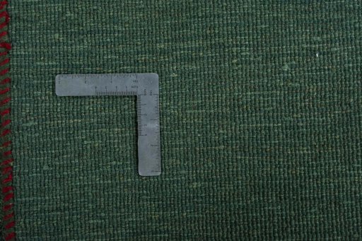 Close-up detail of New Persian Gabbeh rug from Iran / Persia showing Wool weave