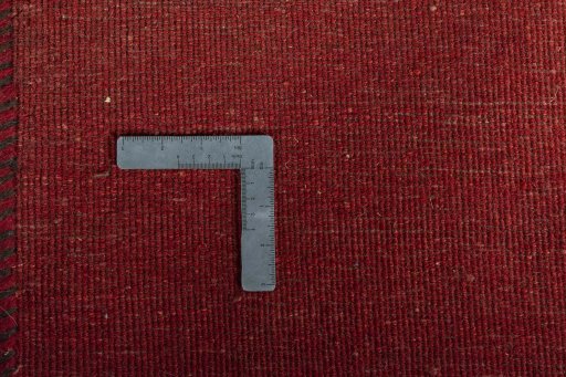 Close-up detail of New Persian Gabbeh rug from Iran / Persia showing Wool weave