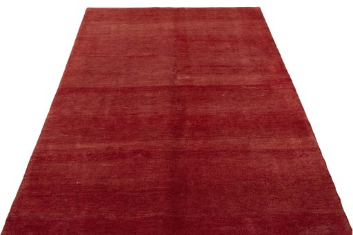 Surface texture of New Persian Gabbeh rug with natural Wool and intricate pattern