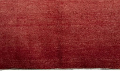 Central medallion detail of New Persian Gabbeh rug from Iran / Persia