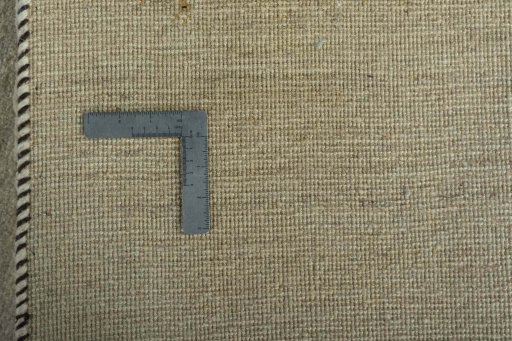 Close-up detail of New Persian Gabbeh rug from Iran / Persia showing Wool weave
