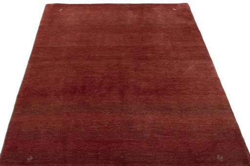 Surface texture of New Persian Gabbeh rug with natural Wool and intricate pattern