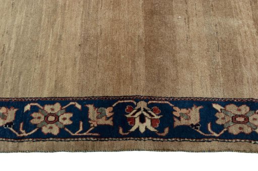 Close-up detail of 2000s Persian Gabbeh rug from Iran / Persia showing Wool weave