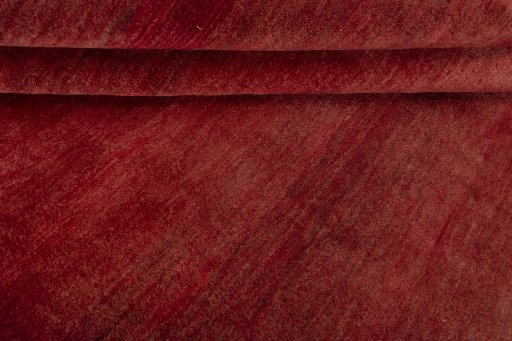 Full view of New Persian Gabbeh rug from Iran / Persia, 295 × 200 cm in Red tones