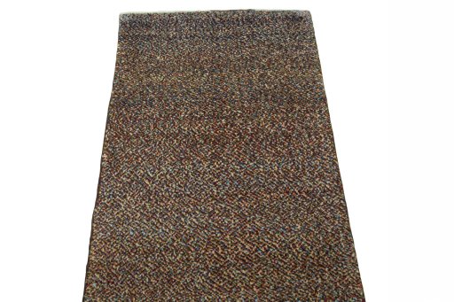 Surface texture of New Persian Gabbeh rug with natural Wool and intricate pattern