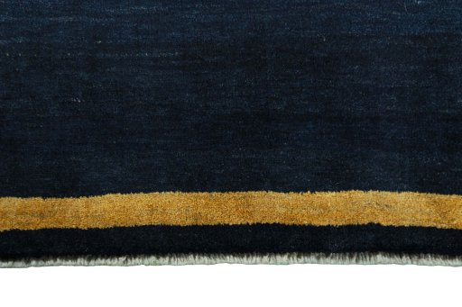 Central medallion detail of New Persian Gabbeh rug from Iran / Persia