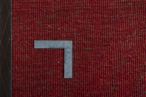 Close-up detail of New Persian Gabbeh rug from Iran / Persia showing Wool weave