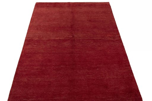 Surface texture of New Persian Gabbeh rug with natural Wool and intricate pattern