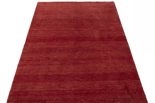 Surface texture of New Persian Gabbeh rug with natural Wool and intricate pattern