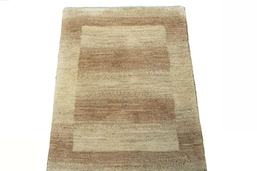 Surface texture of New Persian Gabbeh rug with natural Wool and intricate pattern
