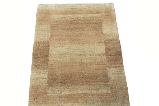 Surface texture of New Persian Gabbeh rug with natural Wool and intricate pattern