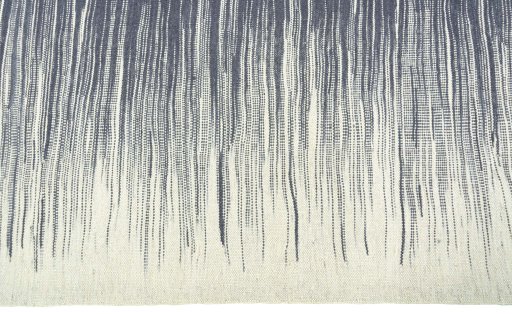 Close-up detail of New Kilim Kiasar rug from Turkey showing Wool weave