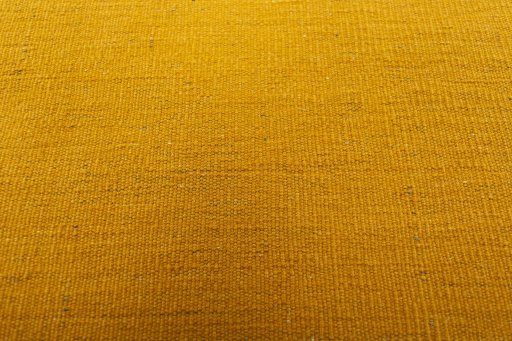 Backside of handmade New Kilim Sofre rug showing knot structure and weave density