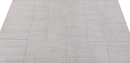 Surface texture of New Morocco rug with natural Wool and intricate pattern