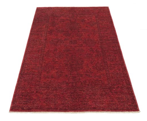Surface texture of New Farahan rug with natural Wool and intricate pattern