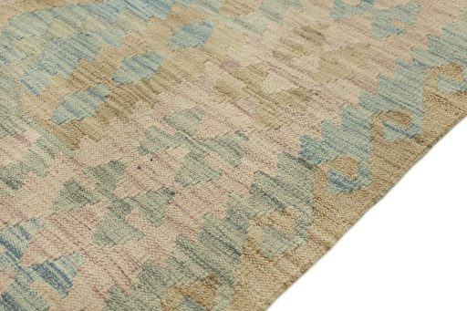 Central medallion detail of New Kilim Traditional rug from Afghanistan
