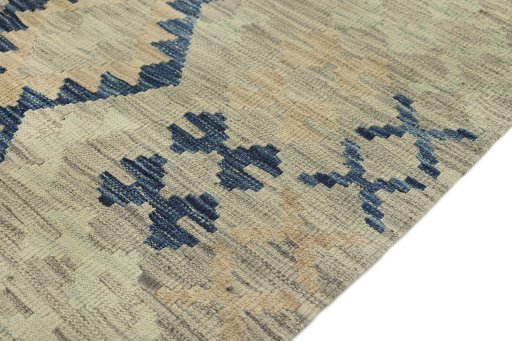 Central medallion detail of New Kilim Traditional rug from Afghanistan