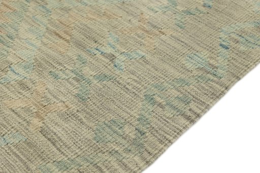 Central medallion detail of New Kilim Traditional rug from Afghanistan