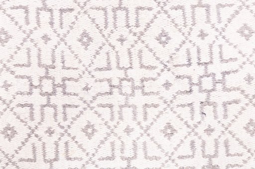 Full view of 1974s Kilim Traditional rug from Iran / Persia, 420 × 300 cm in White tones