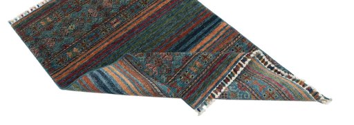 Central medallion detail of New Samarkand rug from Pakistan