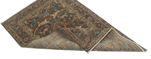 Central medallion detail of New Farahan rug from Pakistan