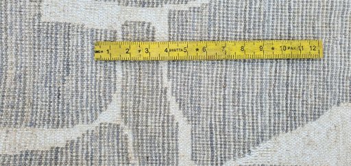 Full view of New Morocco rug from Pakistan, 286 × 210 cm in Gray tones