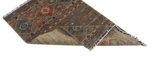 Central medallion detail of New Samarkand rug from Pakistan