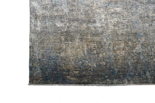 Full view of New Mahli rug from Pakistan, 245 × 171 cm in Gray tones