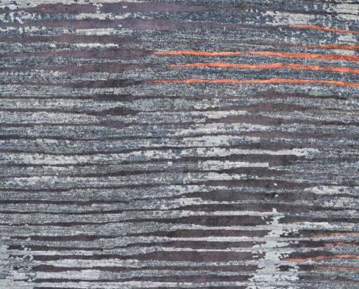 Central medallion detail of New Mahli rug from Pakistan