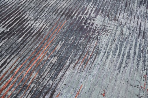 Full view of New Mahli rug from Pakistan, 365 × 271 cm in Gray tones