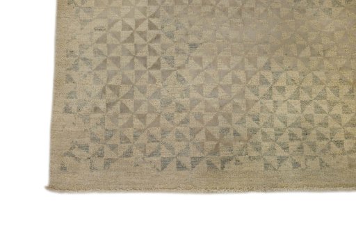 Close-up detail of New Mahli rug from Pakistan showing Wool weave