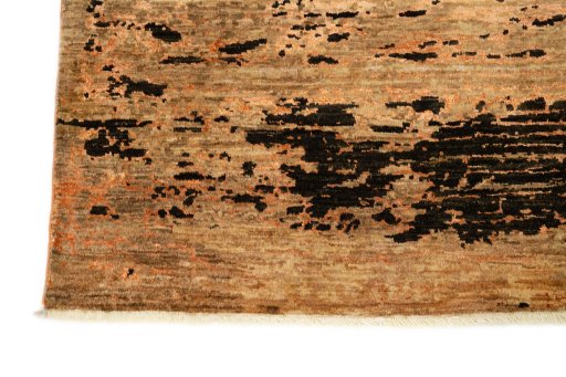 Close-up detail of New Mahli rug from Pakistan showing Wool weave