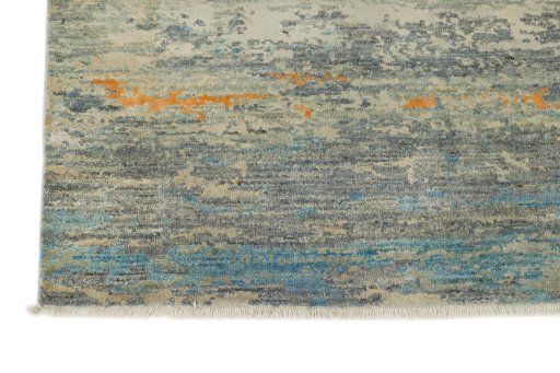 Close-up detail of New Mahli rug from Pakistan showing Wool weave