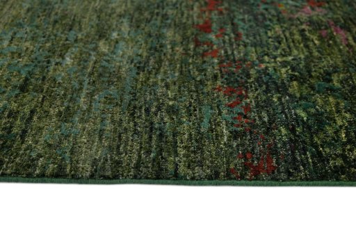 Close-up detail of New Mahli rug from Pakistan showing Wool weave