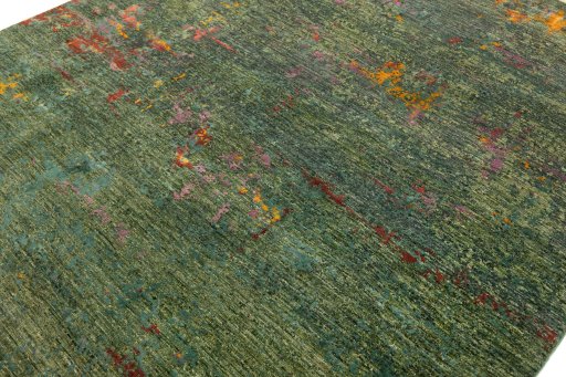 Close-up detail of New Mahli rug from Pakistan showing Wool weave
